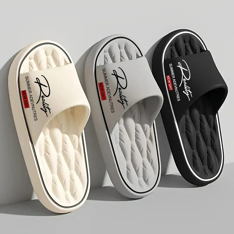 New Casual Innovative Design Women's Slippers! Buy 2 Pairs & Get The 3rd Pair Free On Us! As A Gift To Give To a Bestie or a Loved one 🖤 ✅ ⭐️⭐️⭐️⭐️⭐️
