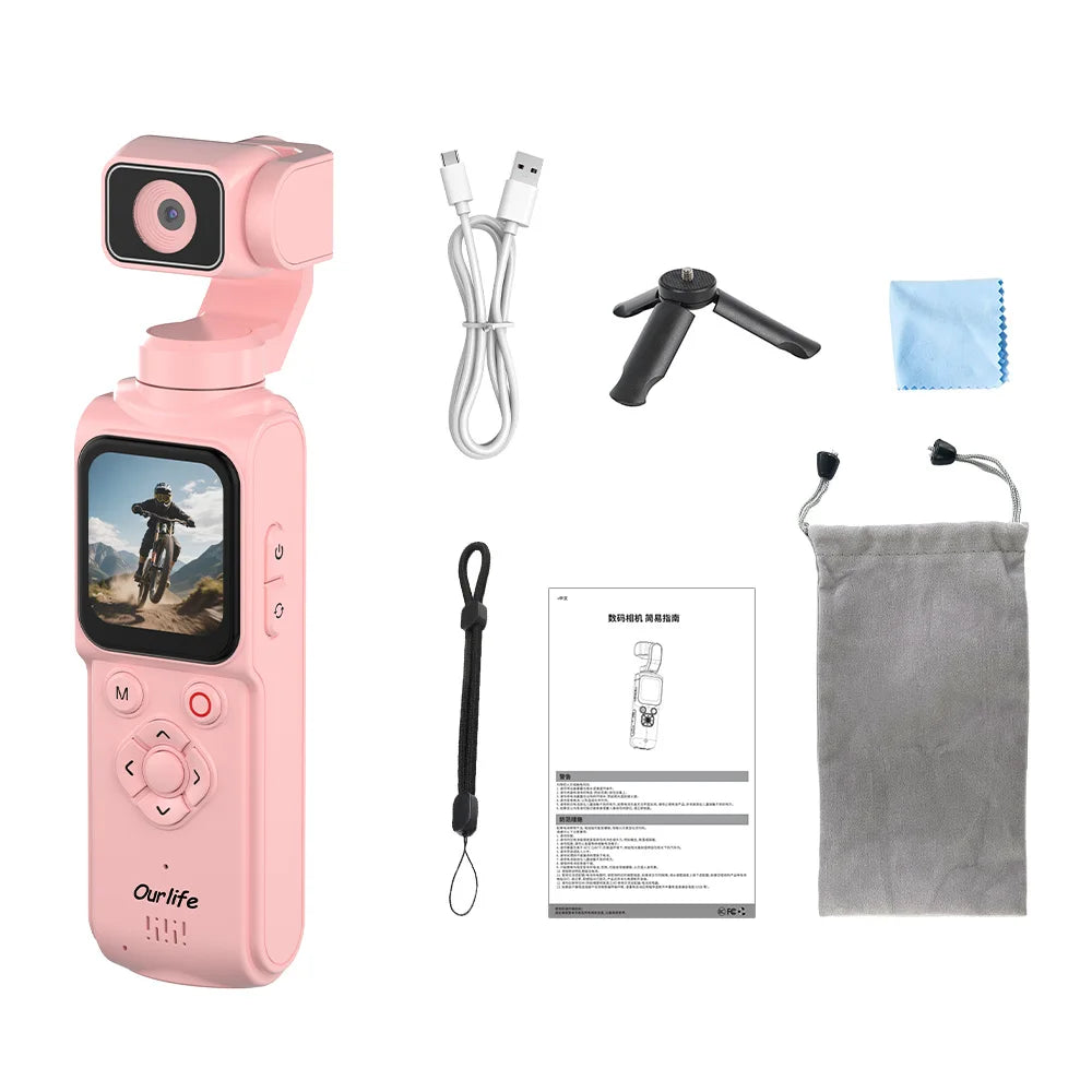 Ourlife 4K Action Camera 330° Face Tracking Gimbal Stabiliser Standard Combo ✅ ⭐️⭐️⭐️⭐️⭐️