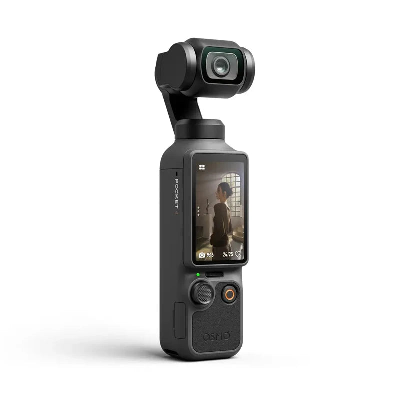 DJI Osmo Pocket 4 1" CMOS & 4K/240fps 3-Axis Stabilization & Rotatable 107GB Built-In Storage & 800MB/s Transfer Creator Combo ✅