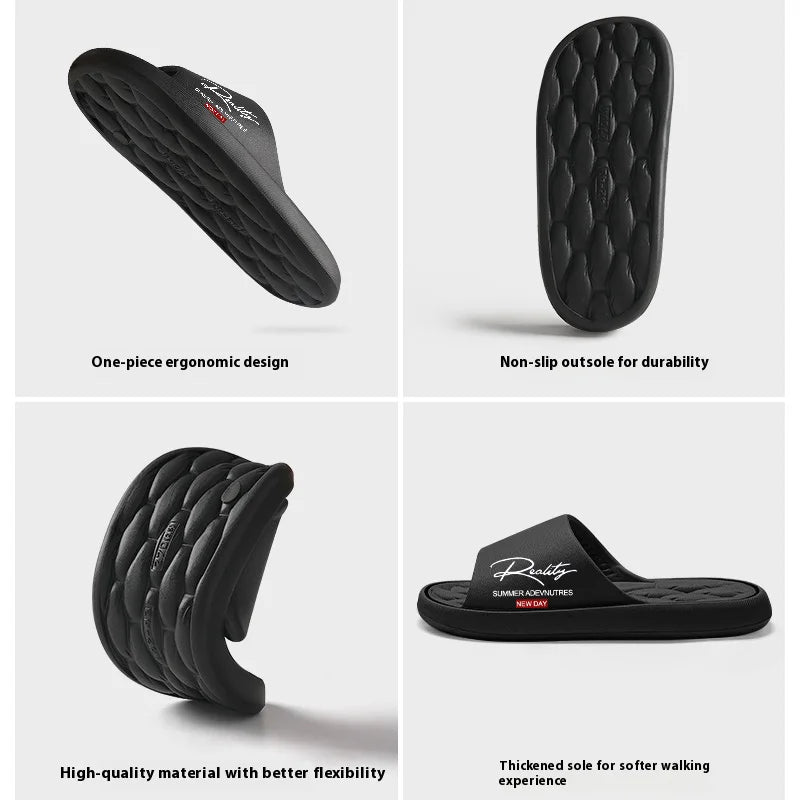 New Casual Innovative Design Women's Slippers! Buy 2 Pairs & Get The 3rd Pair Free On Us! As A Gift To Give To a Bestie or a Loved one 🖤 ✅ ⭐️⭐️⭐️⭐️⭐️