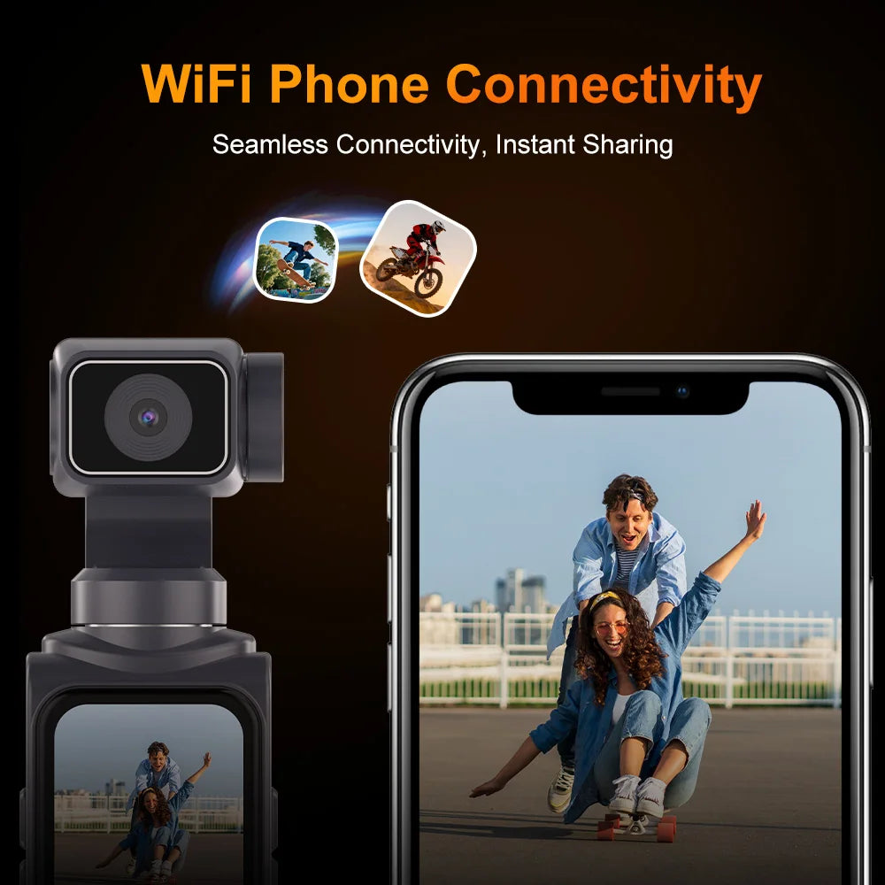 Ourlife 4K Action Camera 330° Face Tracking Gimbal Stabiliser Standard Combo ✅ ⭐️⭐️⭐️⭐️⭐️