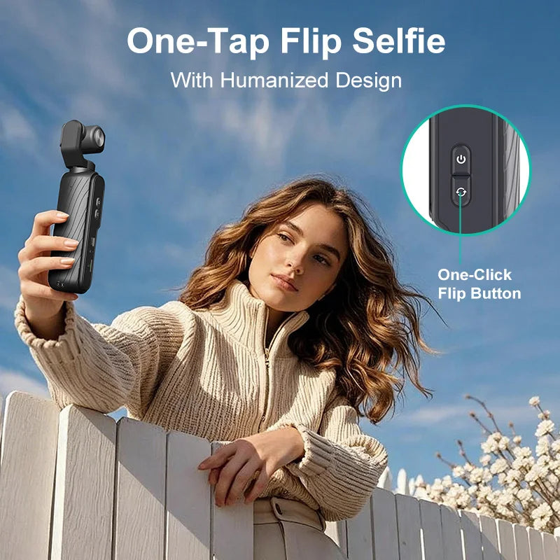 Ourlife 4K Action Camera 330° Face Tracking Gimbal Stabiliser Standard Combo ✅ ⭐️⭐️⭐️⭐️⭐️