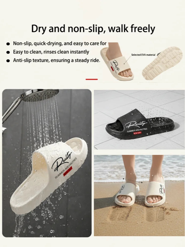 Summer innovative design EVA slides, soft and lightweight home slippers, suitable for indoor and outdoor leisure activities ✅ ⭐️⭐️⭐️⭐️⭐️